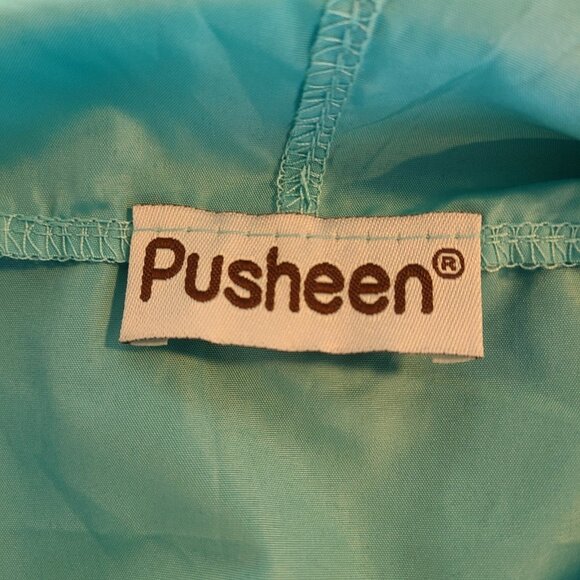 Pusheen Out of Office Pullover Windbreaker Jacket Blue Plus Size 3XL Culture Fly - Picture 4 of 8